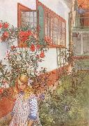 Carl Larsson Ingrid W. china oil painting artist